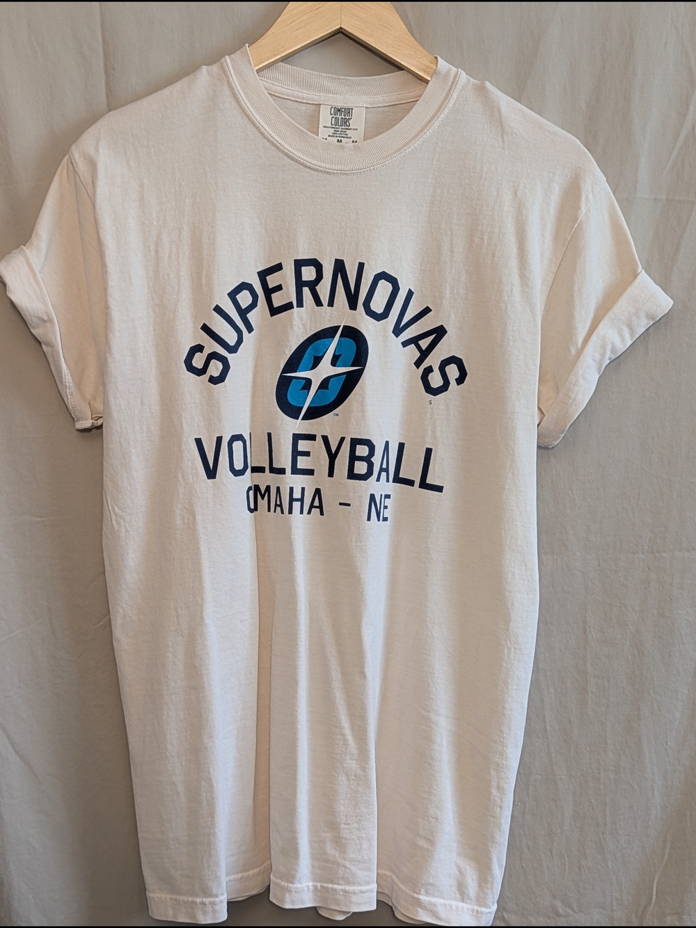 Supernovas Volleyball Comfort Colors Tee